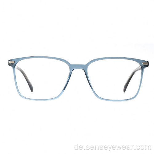 Hochwertiger quadratischer ECO-Acetat-Glas-Rahmen